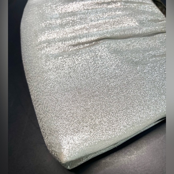 Vintage 1960’s Andé Sparkly Metallic Clutch Evening Bag w/ Chain Strap | Bling - Picture 12 of 14